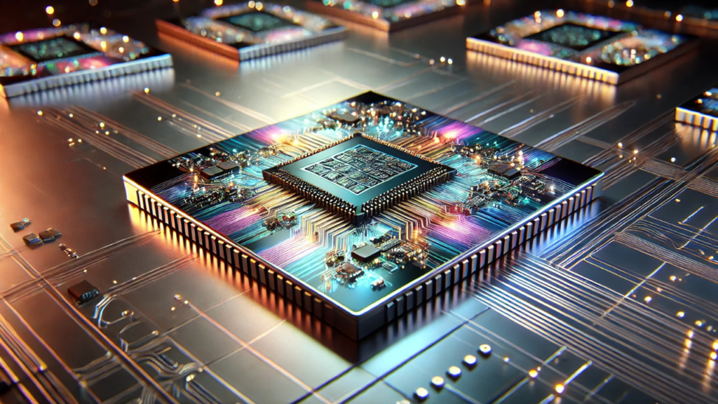 image of a photonic chip