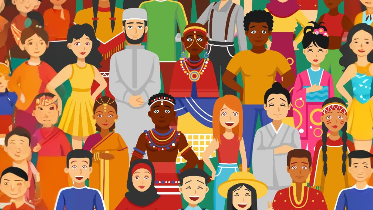 illustration of people from around the world