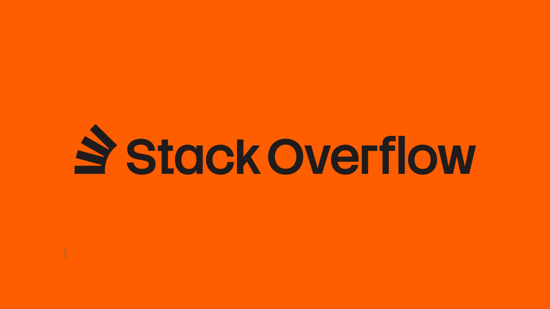 Stack overflow logo