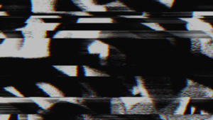 black and white abstract