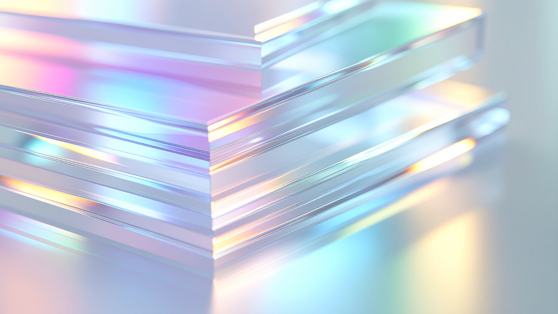 abstract image of shimmering glass