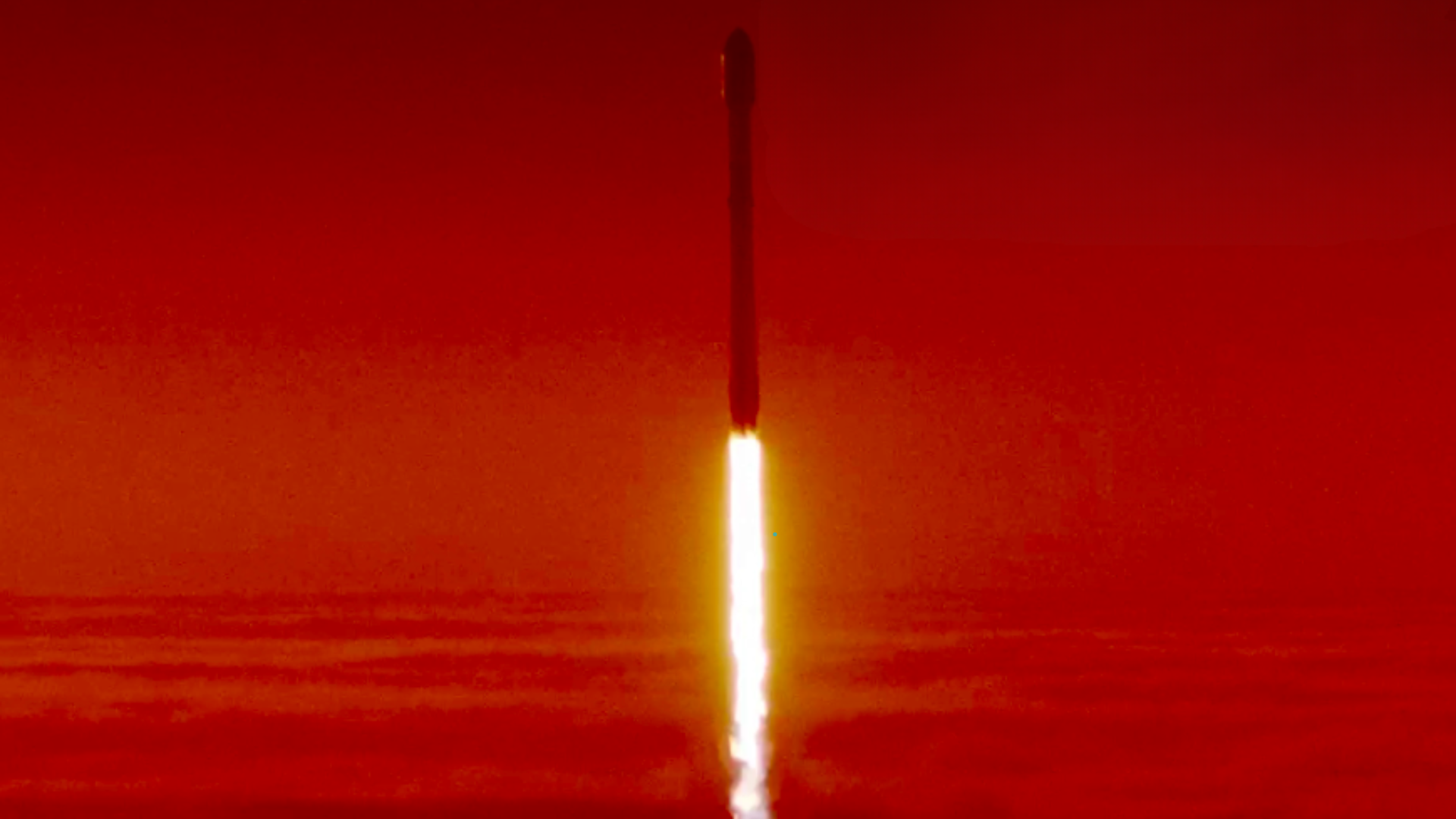 Photo of a rocket launch
