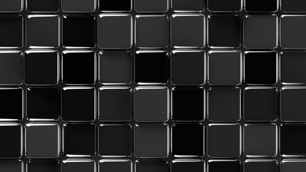 abstract background of black squares