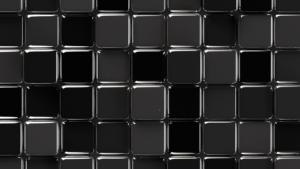 abstract background of black squares