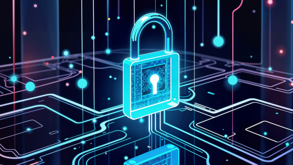 lock illustration