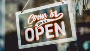 photo of small business sign