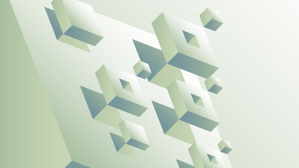 abstract image of squares on a white background