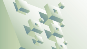 abstract image of squares on a white background