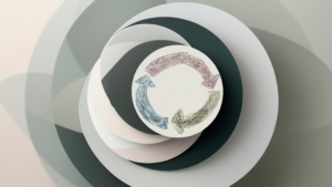 illustration of a circular loop