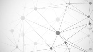 abstract image of connected poles