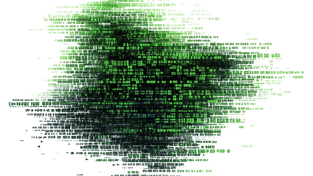 image of a cloud of data