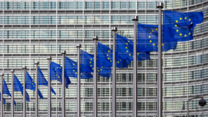 Photo of EU flags