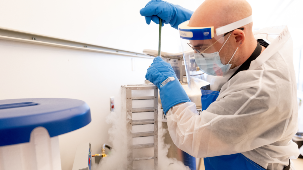 photo of a guy working on brain cells
