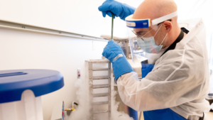 photo of a guy working on brain cells